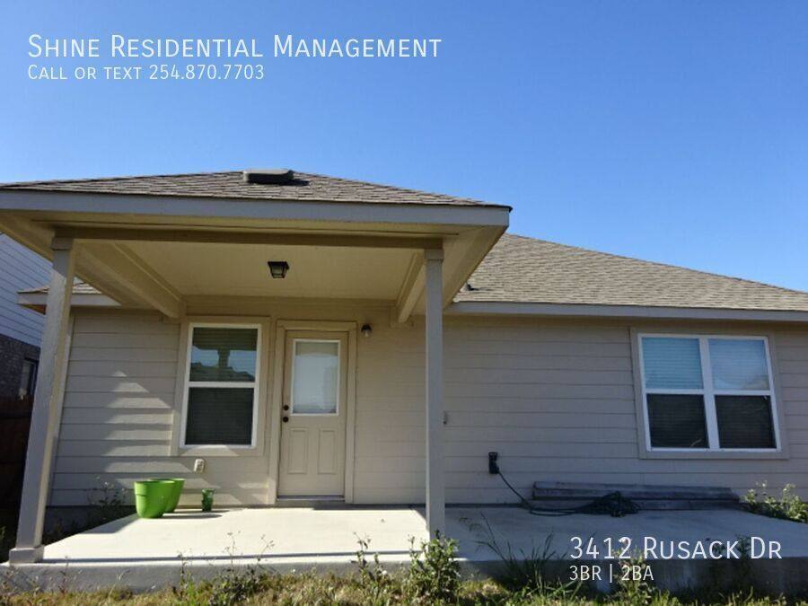 House for rent at 3412 Rusack Dr, Killeen, TX 76542
