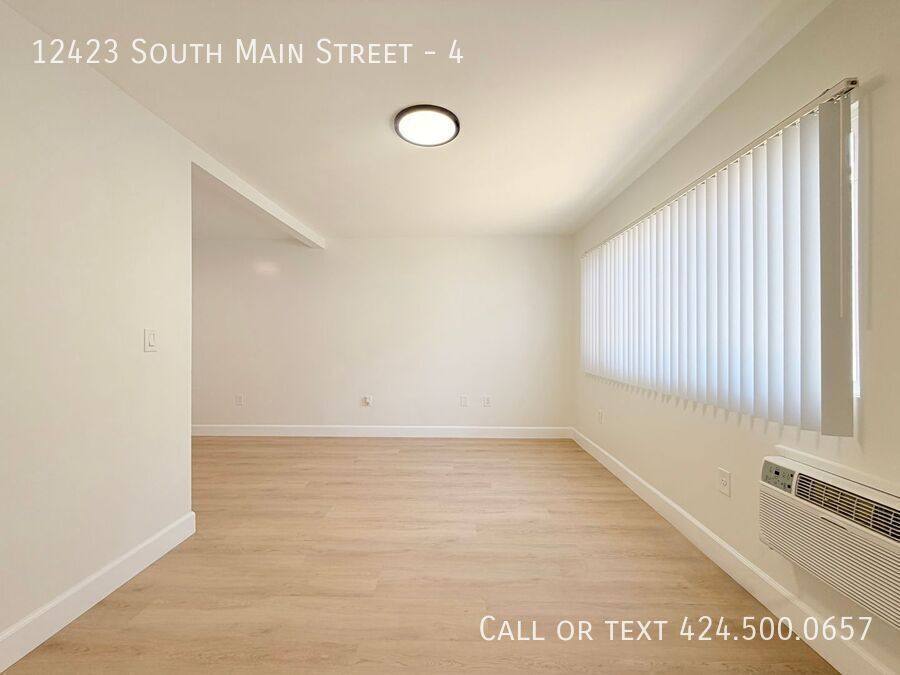 Apartment for rent at 12423 S Main St #4, Los Angeles, CA 90061