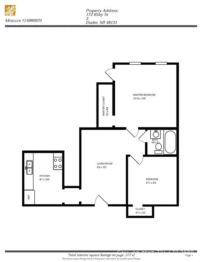 Apartment for rent at 172 Riley St #3, Dundee, MI 48131