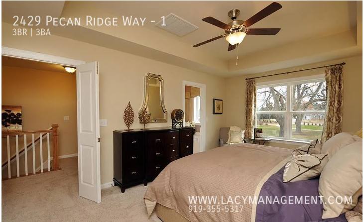 Townhouse for rent at 2429 Pecan Ridge Way #1, Apex, NC 27502