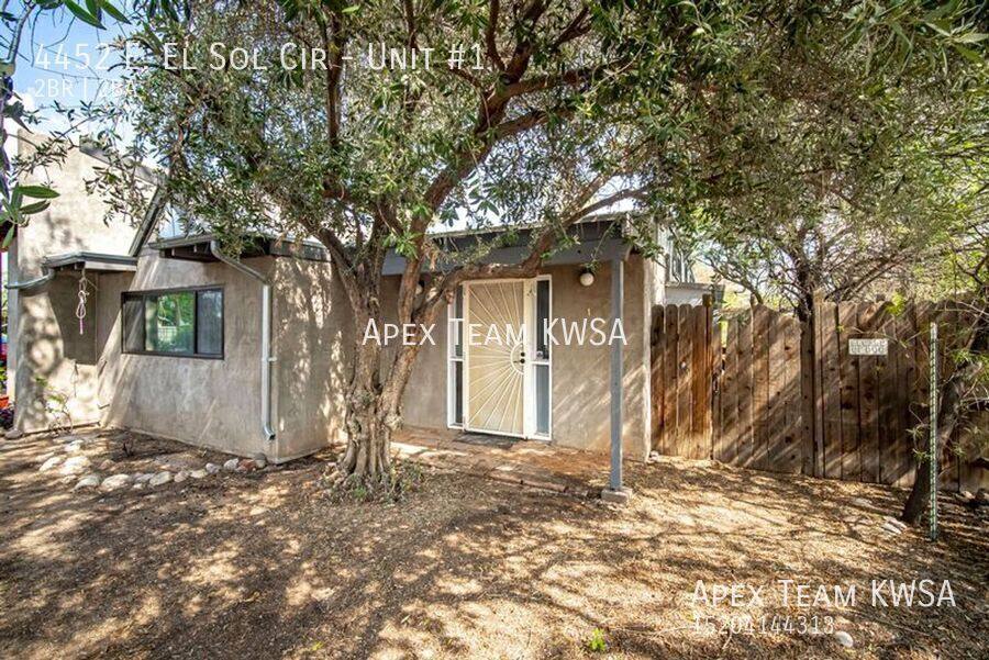 Apartment for rent at 4452 E El Sol Circle #1, Tucson, AZ 85711