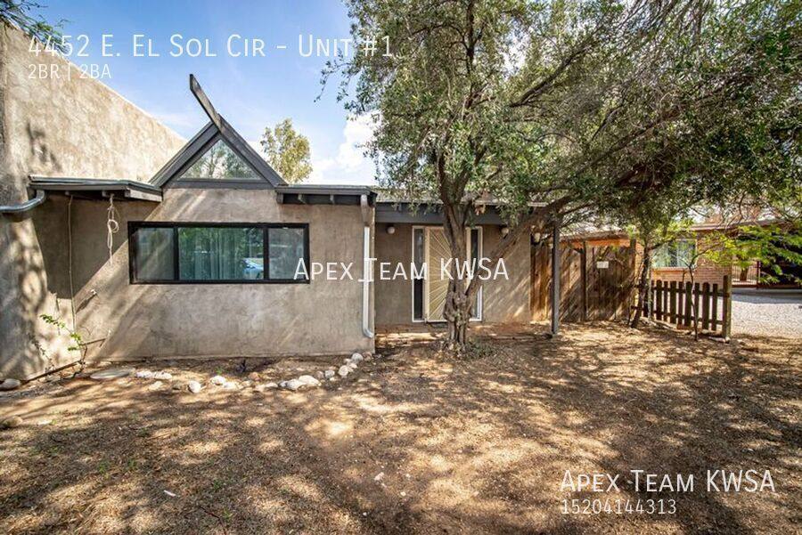 Apartment for rent at 4452 E El Sol Circle #1, Tucson, AZ 85711