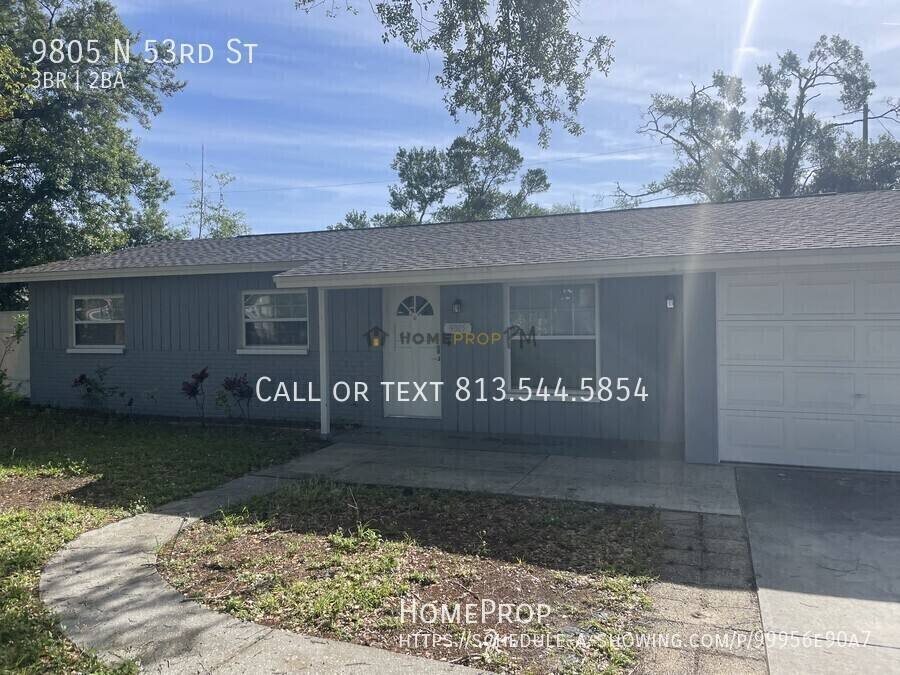 House for rent at 9805 N 53rd St, Tampa, FL 33617