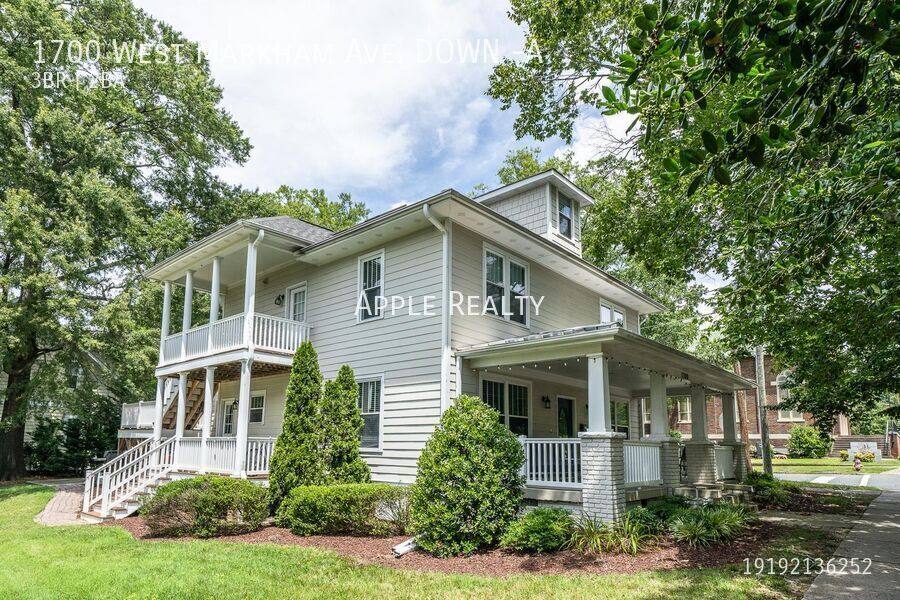 House for rent at 1700 W Markham Ave Down -a, Durham, NC 27705