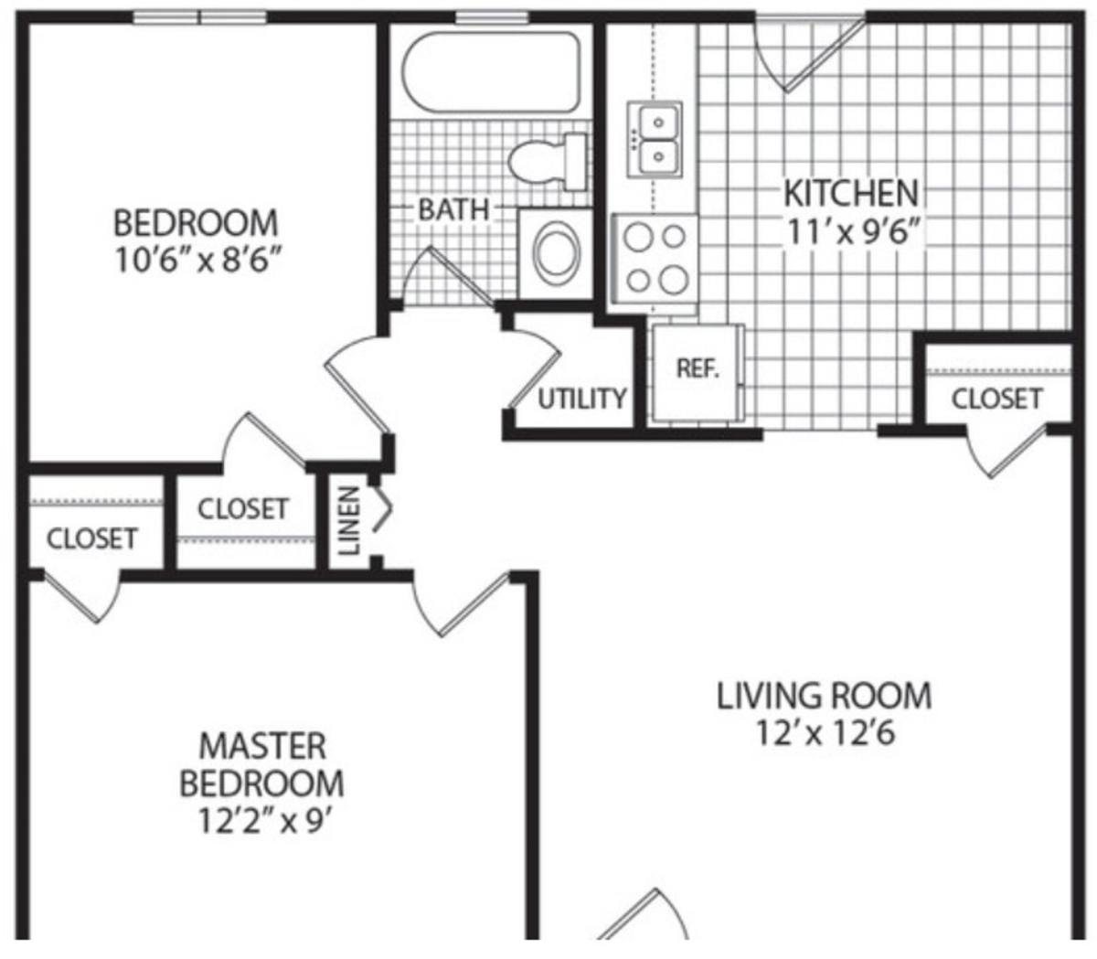 Apartment for rent at 2301 Waverly Dr, Gary, IN 46404