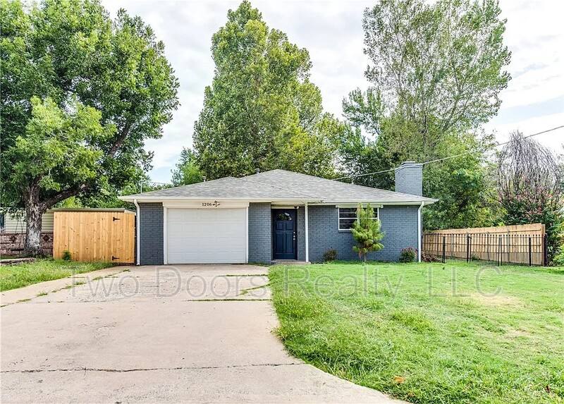 House for rent at 1206 N Markwell Ave, Oklahoma City, OK 73127