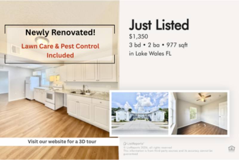 Apartment for rent at 425 F St #2, Lake Wales, FL 33853