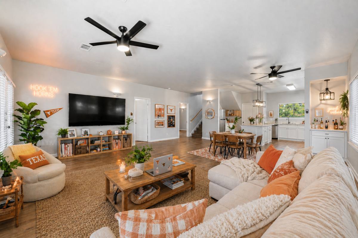 House for rent at 3412-B Speedway, Austin, TX 78705