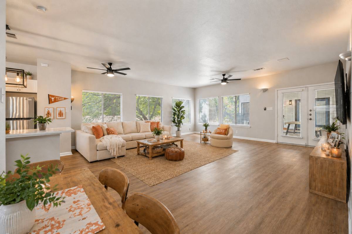 House for rent at 3412-B Speedway, Austin, TX 78705