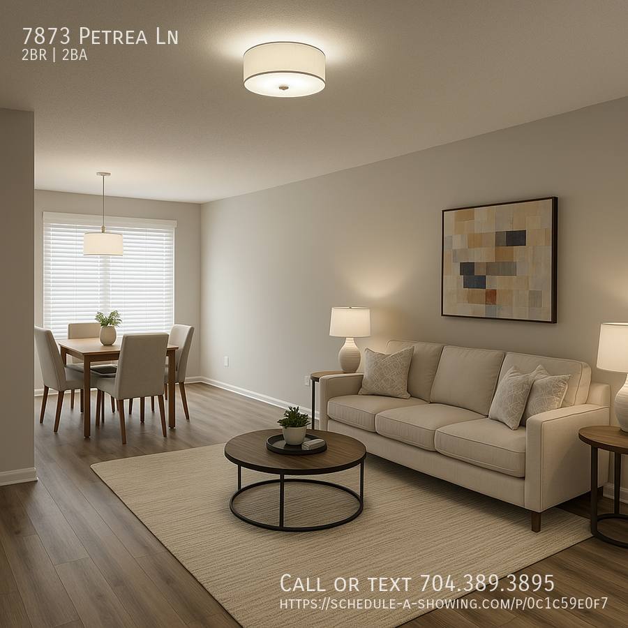Townhouse for rent at 7873 Petrea Lane, Charlotte, NC 28227