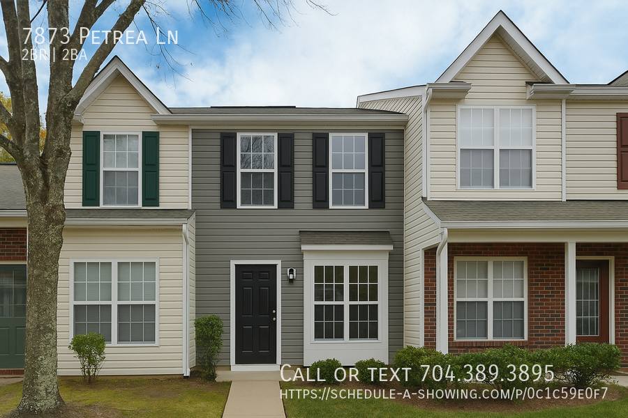 Townhouse for rent at 7873 Petrea Lane, Charlotte, NC 28227