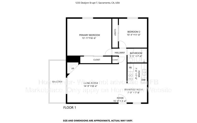Apartment for rent at 1233 Dealynn St #7, Sacramento, CA 95825