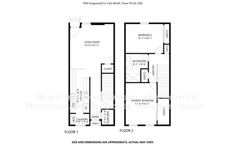 Apartment for rent at 7403 Kingswood Circle, Fort Worth, TX 76133