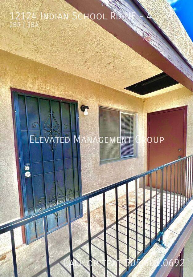 Apartment for rent at 12124 Indian School Rd NE #4, Albuquerque, NM 87112