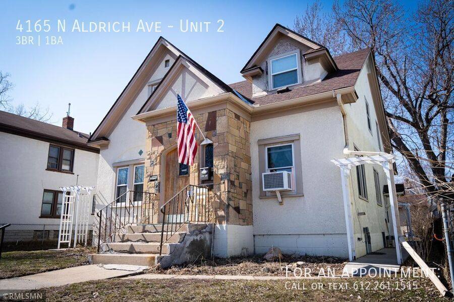 Apartment for rent at 4165 N Aldrich Ave #2, Minneapolis, MN 55412