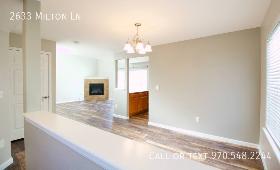 House for rent at 2633 Milton Lane, Fort Collins, CO 80524