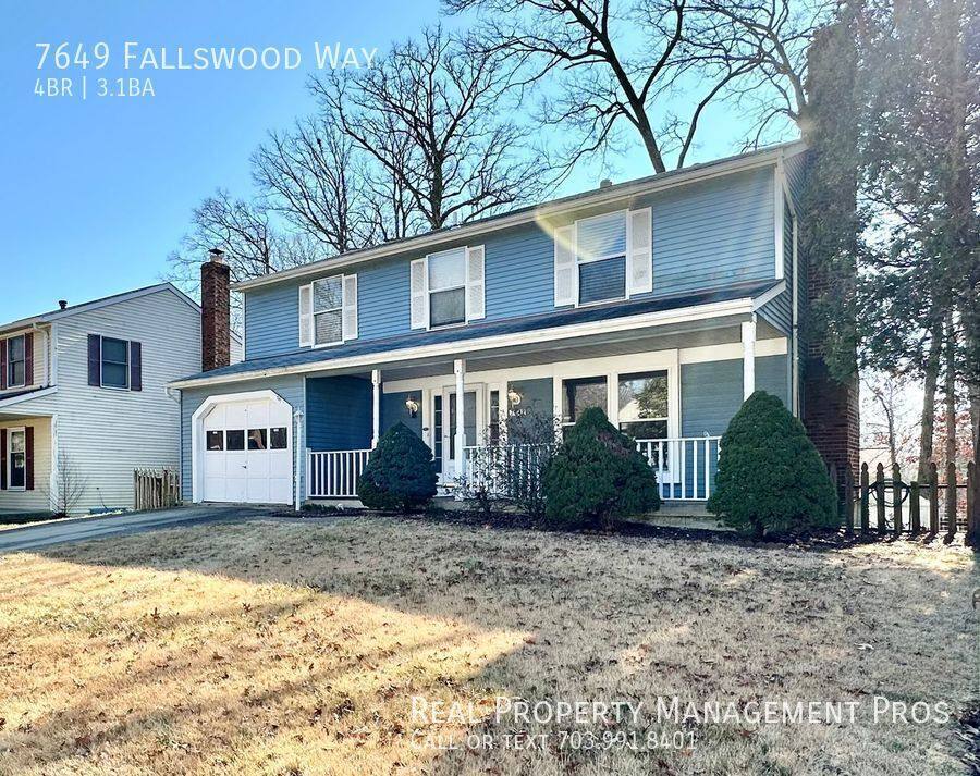 House for rent at 7649 Fallswood Way, Lorton, VA 22079