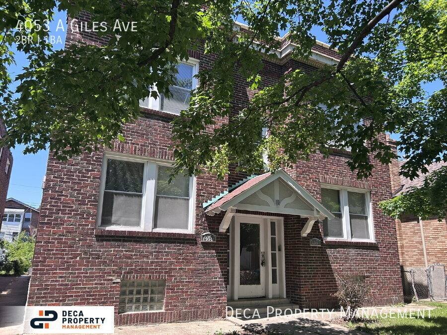 Apartment for rent at 4053 Giles Ave #A, Saint Louis, MO 63116