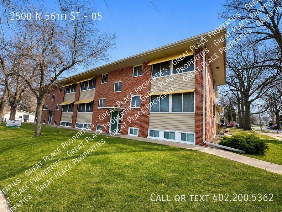 Apartment for rent at 2500 N 56th St #5, Lincoln, NE 68504