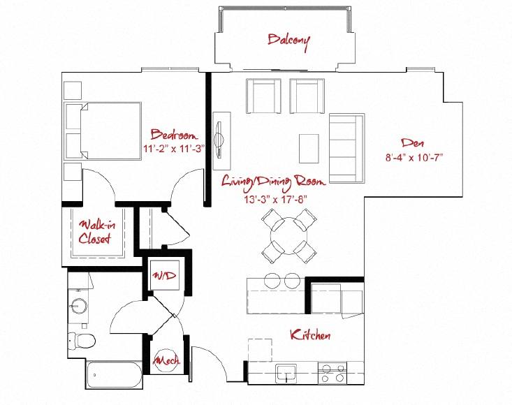 Apartment for rent at 1 Maxwells Green #9-106, Boston, MA 02114