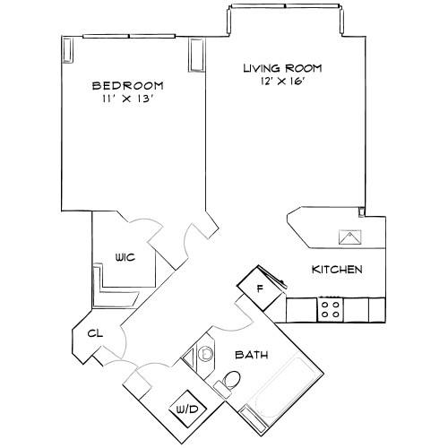 Apartment for rent at 1 Leighton St #415, Cambridge, MA 02141