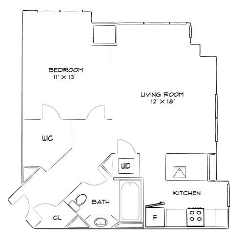 Apartment for rent at 1 Leighton St #412, Cambridge, MA 02141