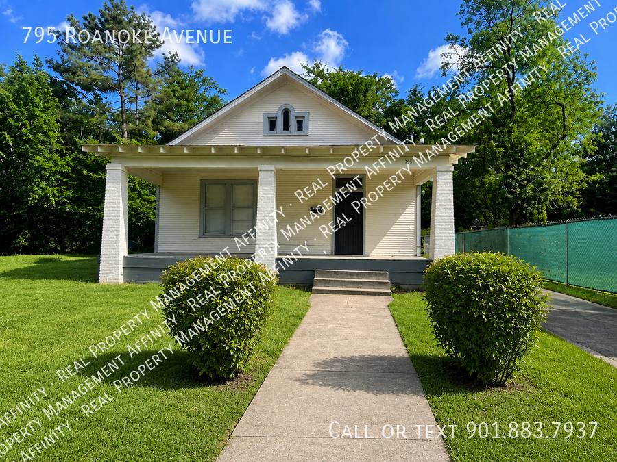 House for rent at 795 Roanoke Ave, Memphis, TN 38106
