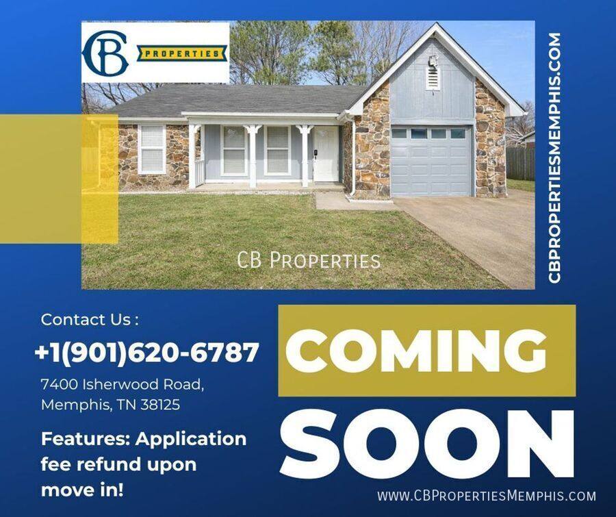 House for rent at 7400 Isherwood Rd, Memphis, TN 38125