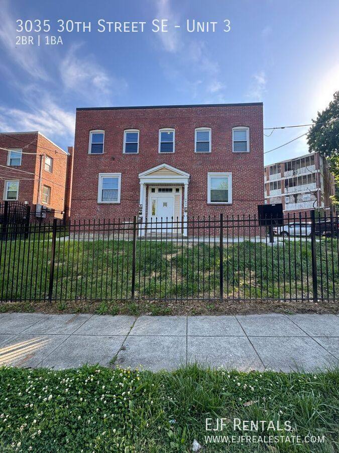 Apartment for rent at 3035 30th St SE #3, Washington, DC 20032