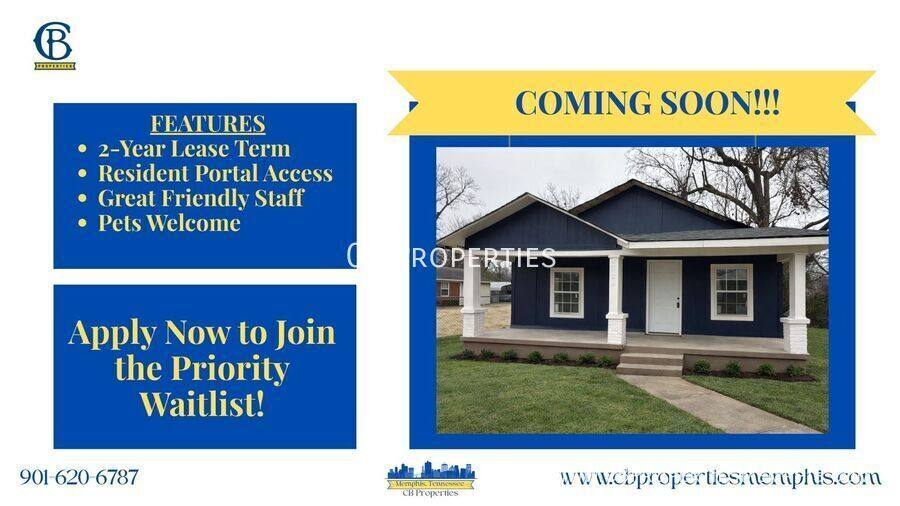 House for rent at 2028 Amity Ave, Memphis, TN 38108