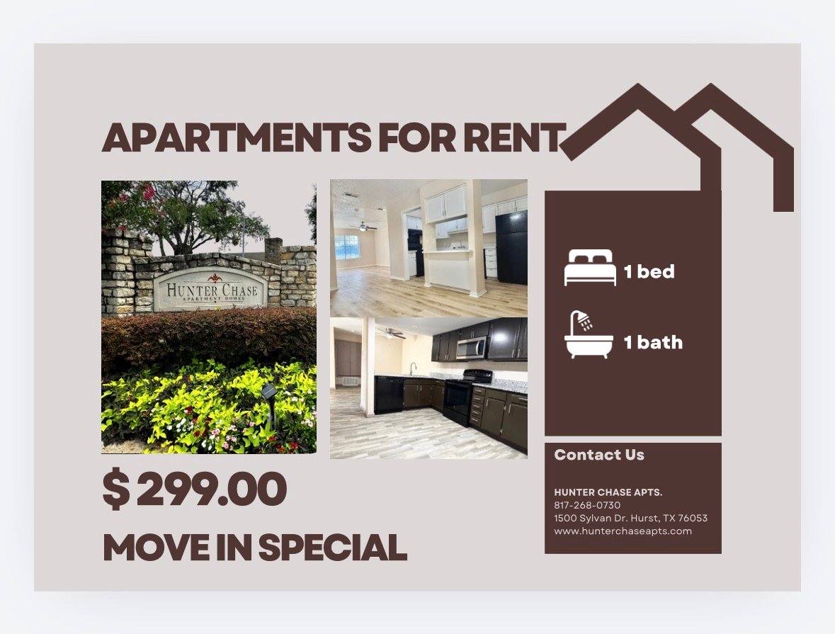 Apartment for rent at 1500 Sylvan Dr 817-268-0730 #105, Hurst, TX 76053