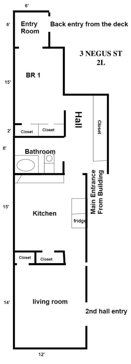 Apartment for rent at 3 Negus St #2L, Webster, MA 01570
