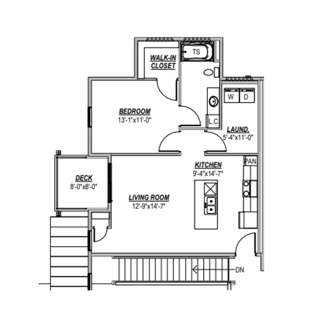 Apartment for rent at 1010 Ida Place, Boone, IA 50036