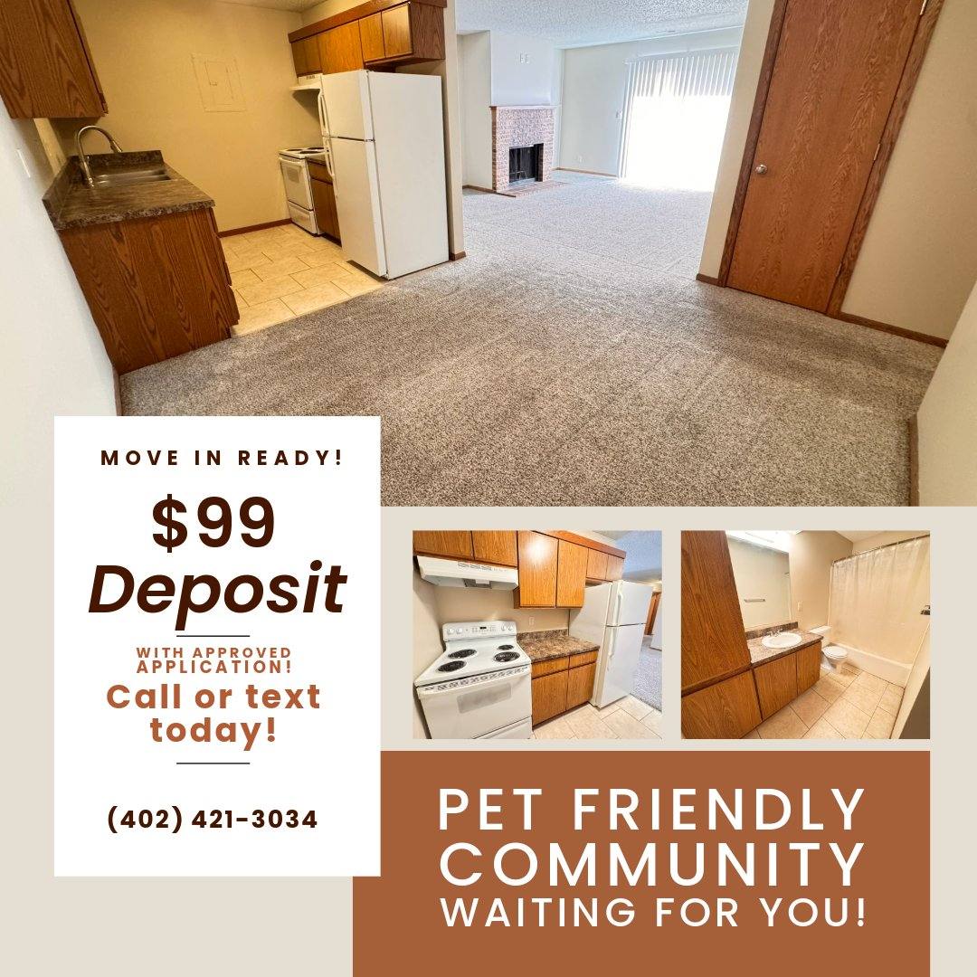 Apartment for rent at 5010 Emerald Dr #22, Lincoln, NE 68516