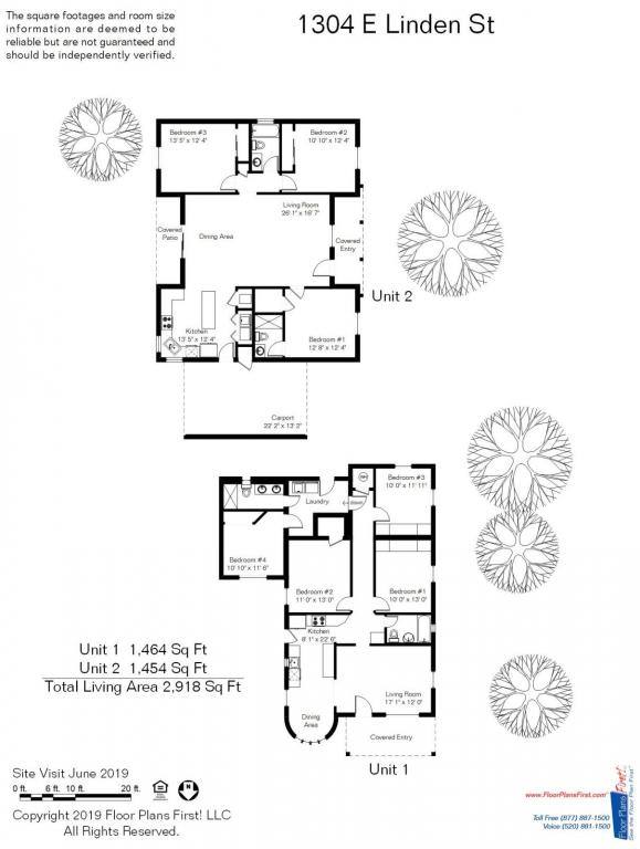 House for rent at 1304 E Linden St, Tucson, AZ 85719