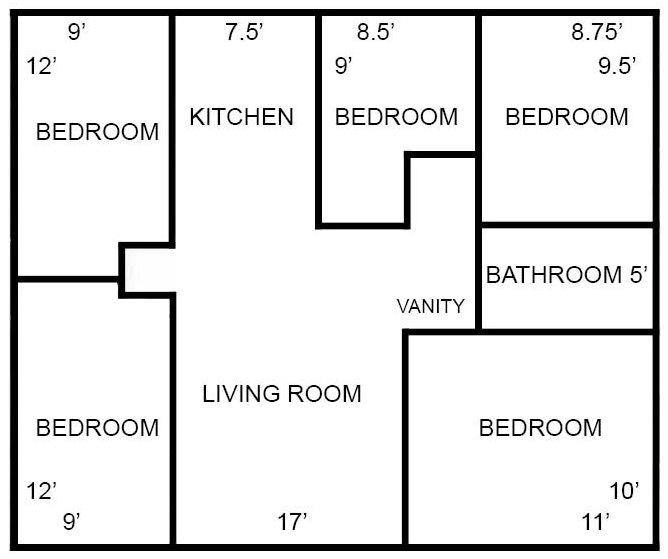 Apartment for rent at 625 12th St N, La Crosse, WI 54601
