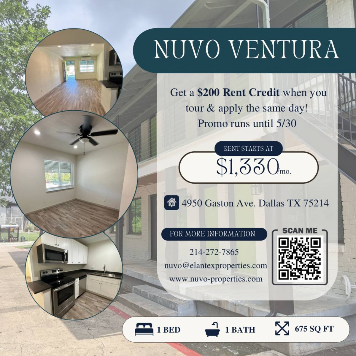 Apartment for rent at 4948 Gaston Ave, Dallas, TX 75214