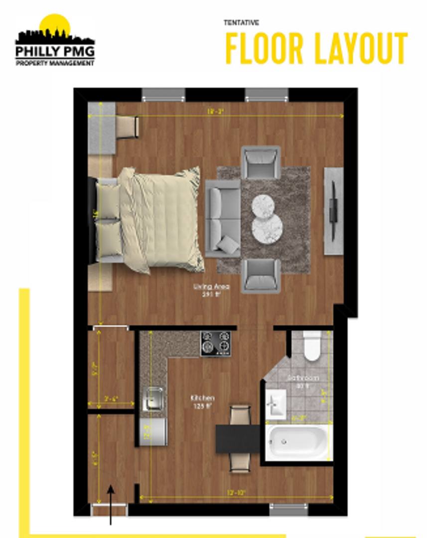 Apartment for rent at 454 E Girard Ave, Philadelphia, PA 19125