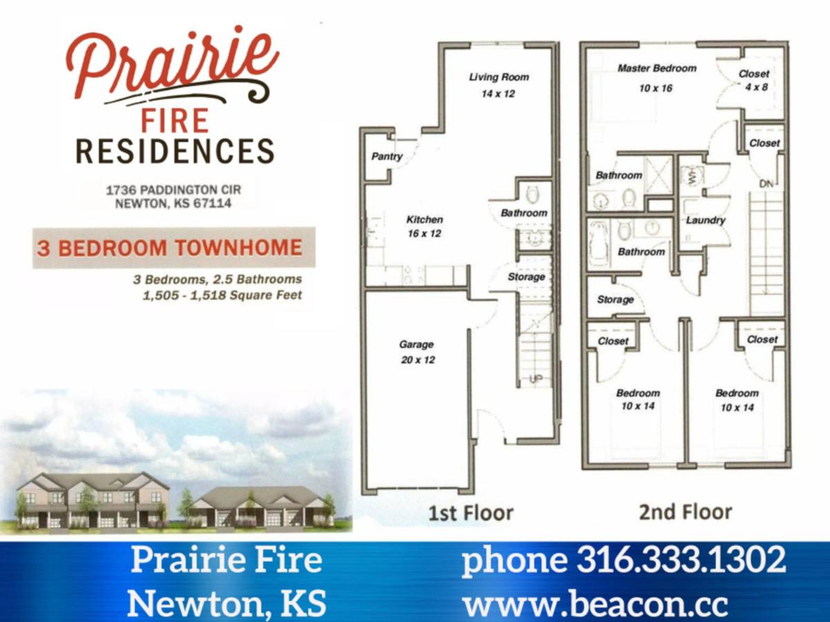 Apartment for rent at 1736 Paddington Circle, Newton, KS 67114