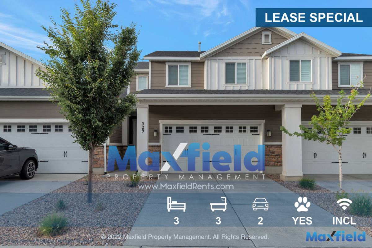 Townhouse for rent at 529 W Fox Chase, Draper, UT 84020