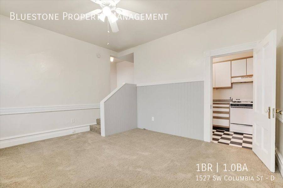 Apartment for rent at 1527 SW Columbia St #D, Portland, OR 97201