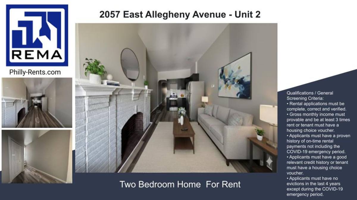 Apartment for rent at 2057 E Allegheny Ave, Philadelphia, PA 19134