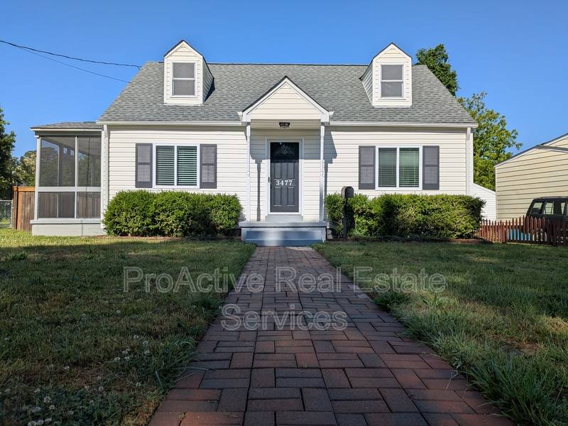 House for rent at 3477 E Bonner Dr, Norfolk, VA 23513