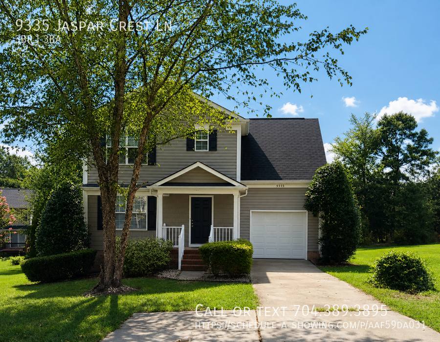 House for rent at 9335 Jaspar Crest Lane, Charlotte, NC 28269