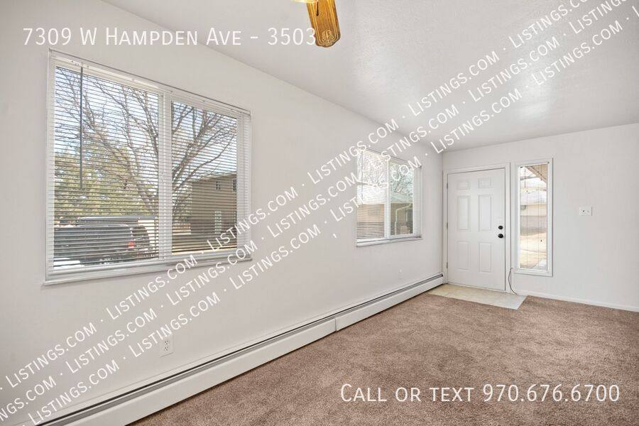 Townhouse for rent at 7309 W Hampden Ave #3503, Denver, CO 80227
