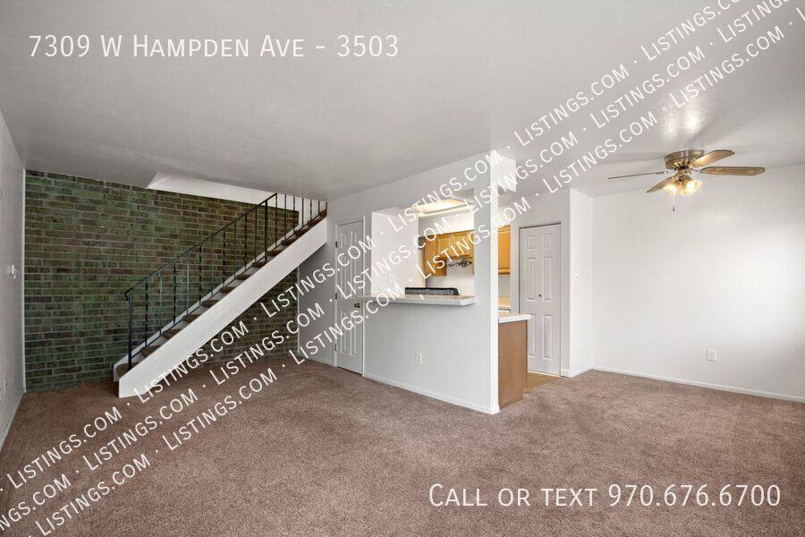 Townhouse for rent at 7309 W Hampden Ave #3503, Denver, CO 80227