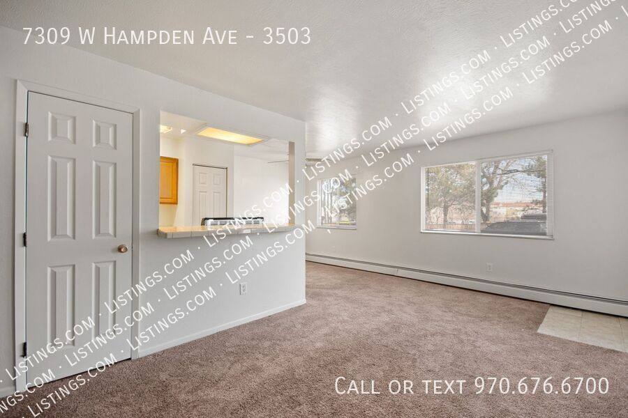 Townhouse for rent at 7309 W Hampden Ave #3503, Denver, CO 80227
