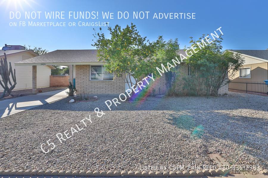 House for rent at 3929 W El Caminito Dr, Phoenix, AZ 85051