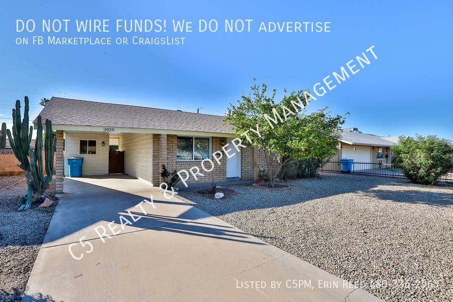 House for rent at 3929 W El Caminito Dr, Phoenix, AZ 85051