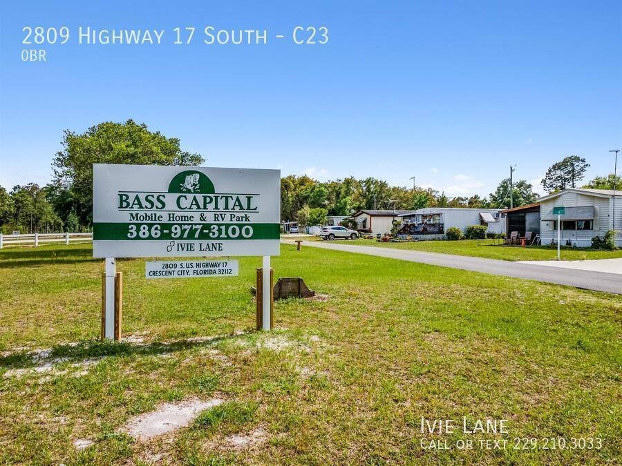 House for rent at 2809 Highway 17 S #C23, Crescent City, FL 32112